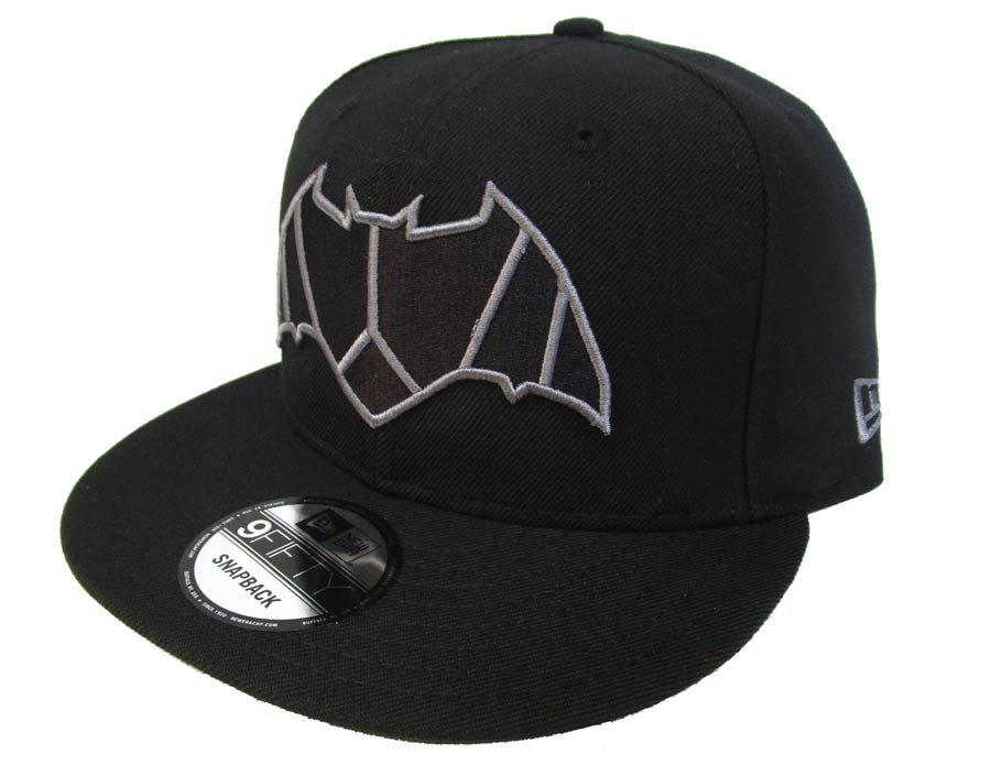 Justice League Movie Batman Symbol Black 950 Snapback