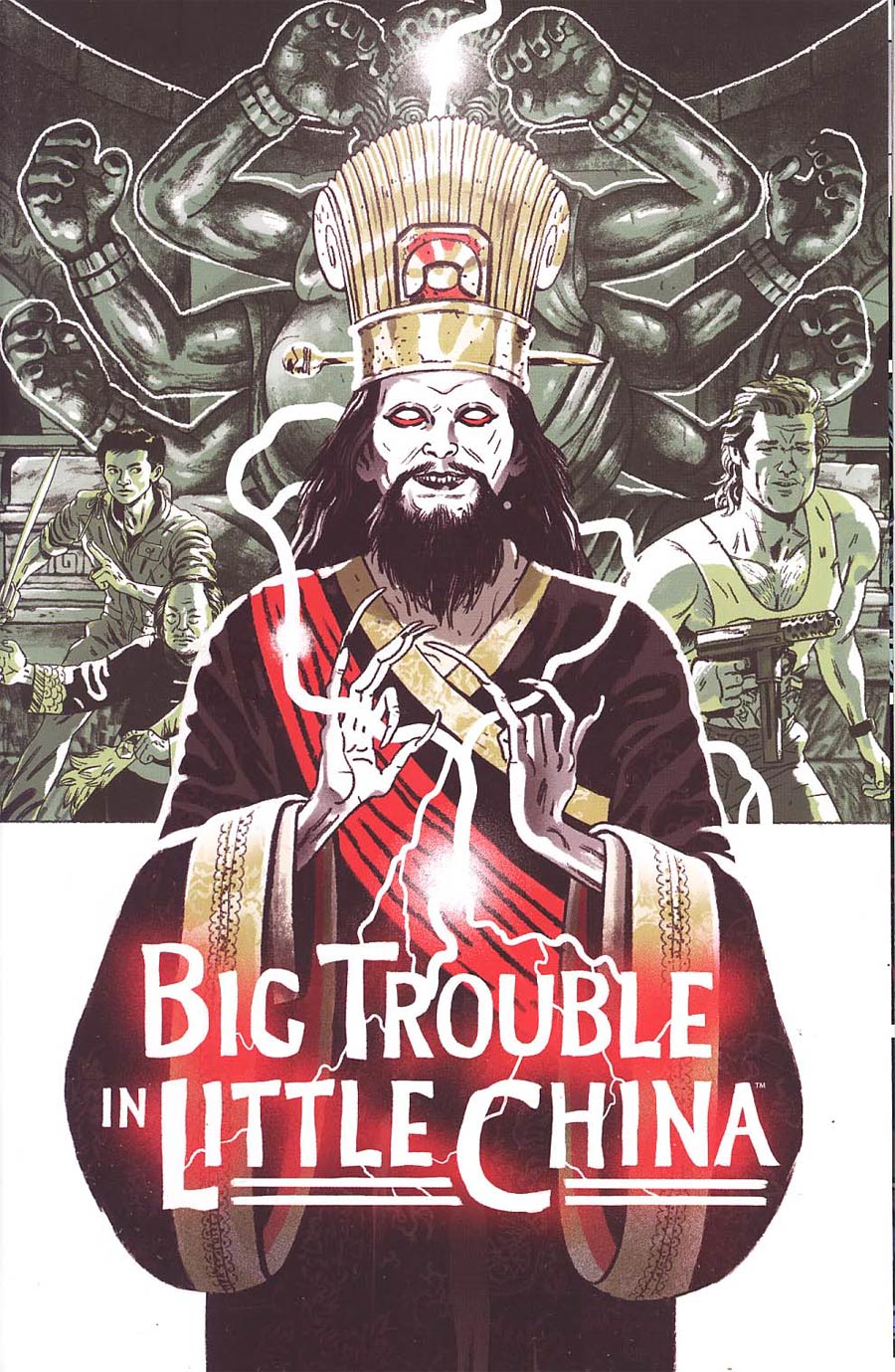 Big Trouble In Little China Old Man Jack #1 Cover B Regular Sam Bosma Movie Poster Cover