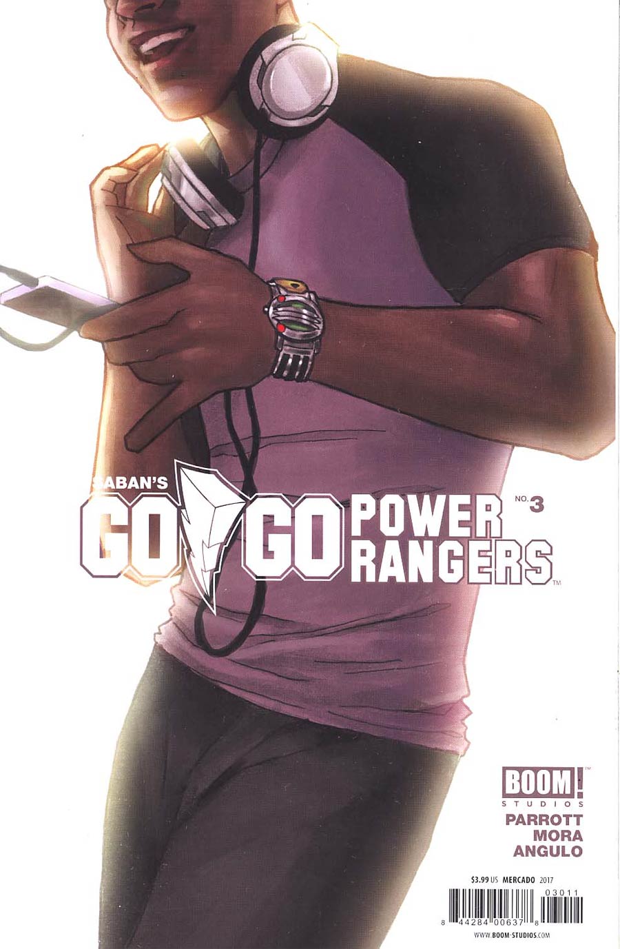 Sabans Go Go Power Rangers #3 Cover B Regular Miguel Mercado Cover