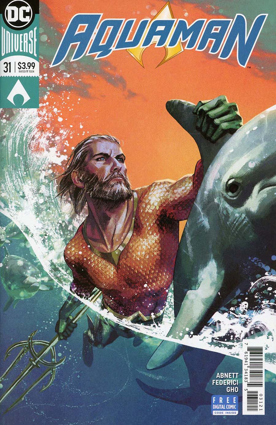 Aquaman Vol 6 #31 Cover B Variant Joshua Middleton Cover