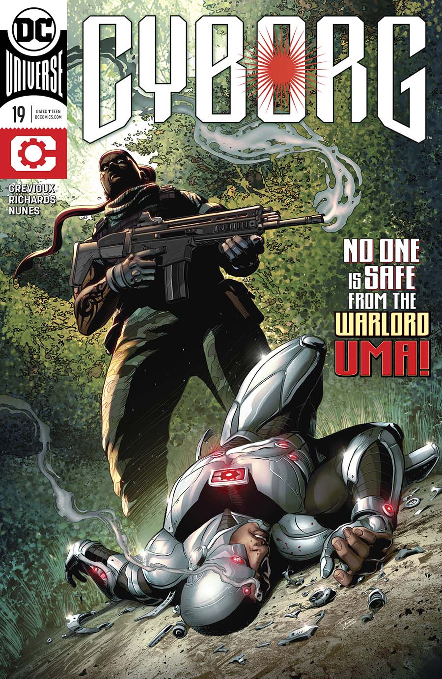 Cyborg Vol 2 #19 Cover A Regular Cliff Richards Cover