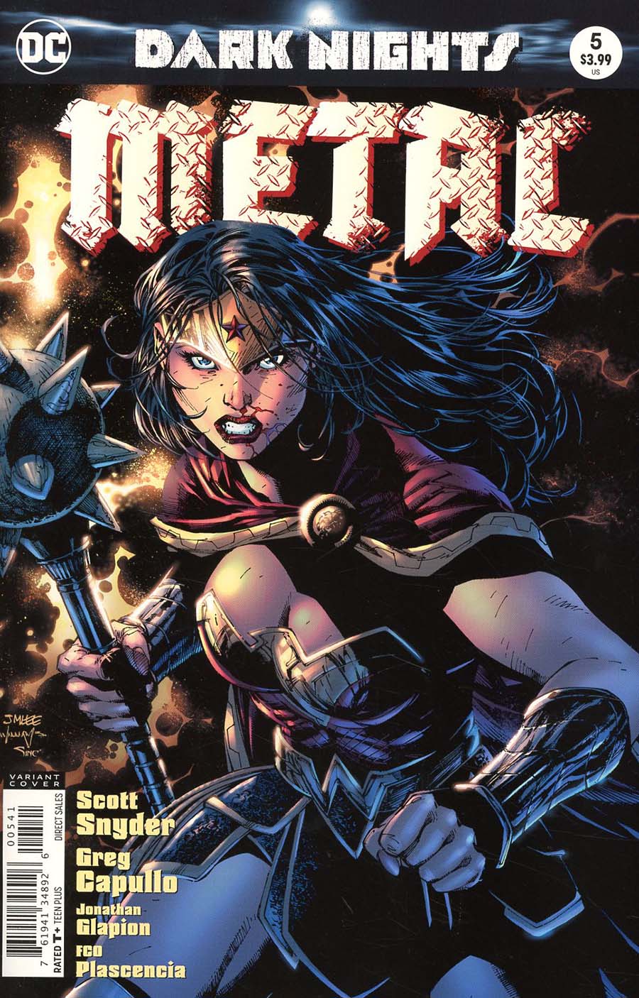 Dark Nights Metal #5 Cover D Variant Jim Lee Cover