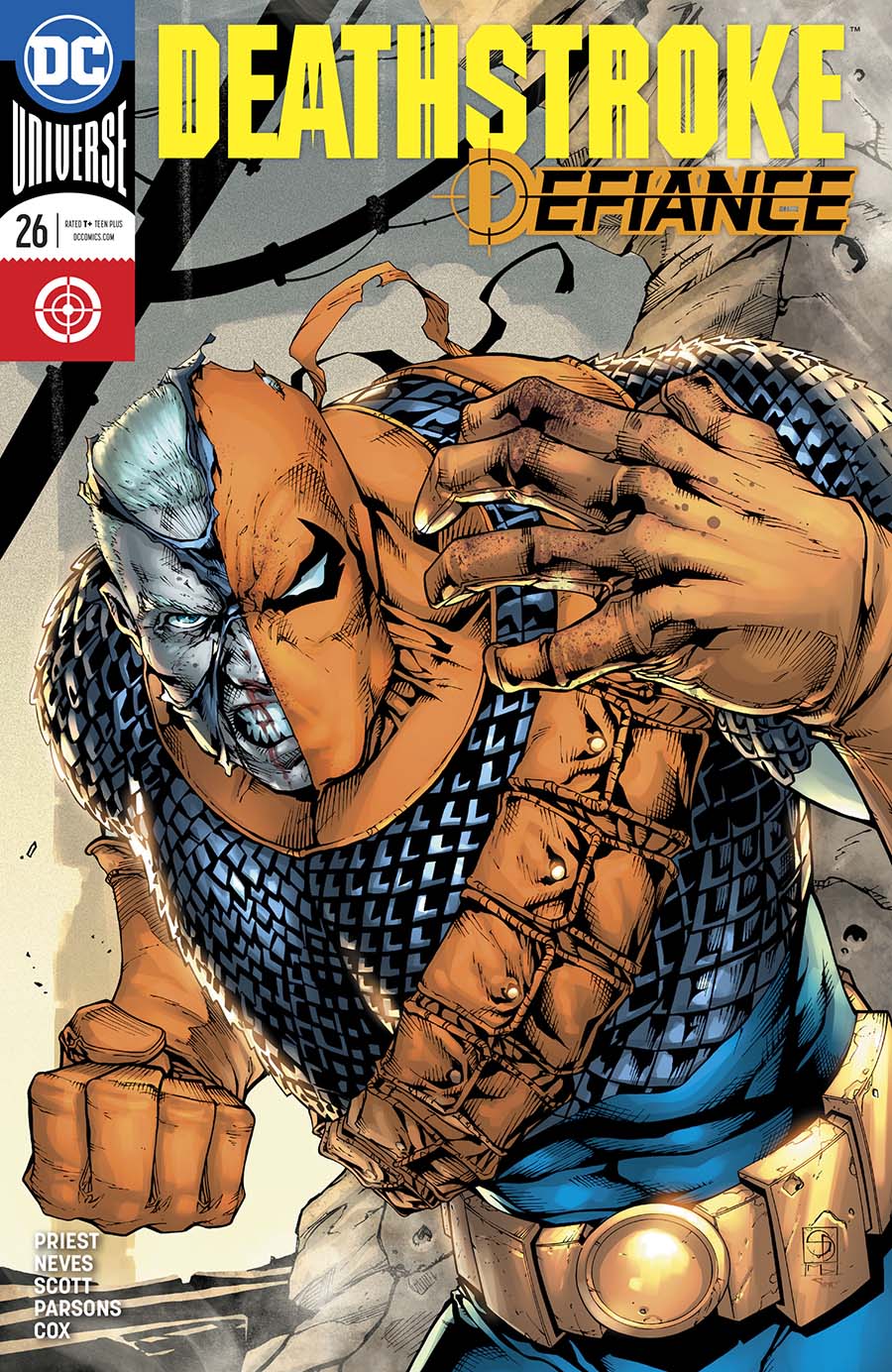 Deathstroke Vol 4 #26 Cover B Variant Shane Davis & Michelle Delecki Cover