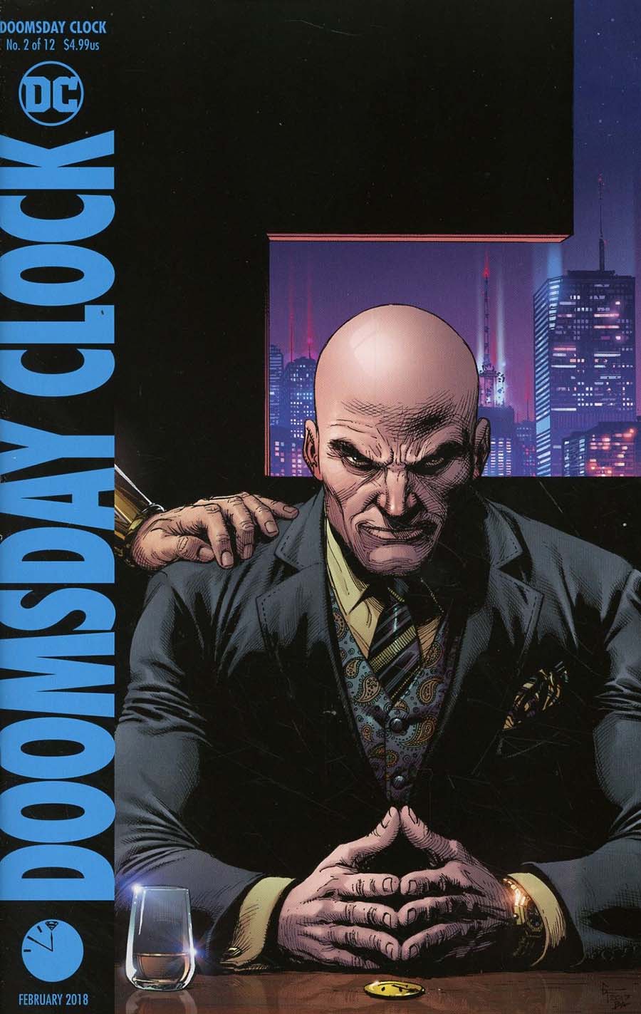 Doomsday Clock #2 Cover B Variant Gary Frank Cover