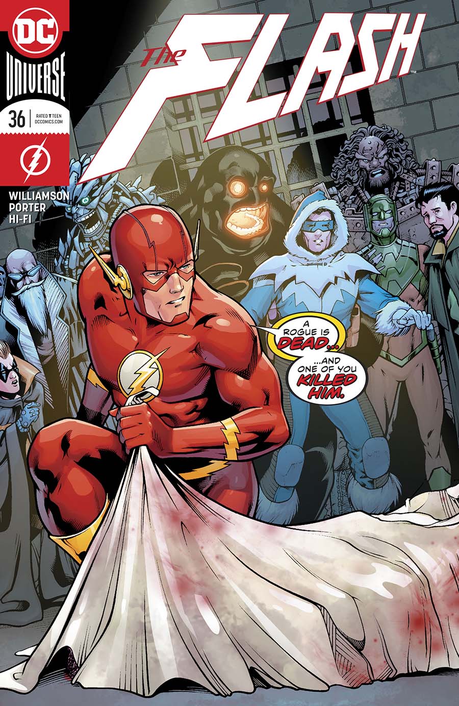 Flash Vol 5 #36 Cover A Regular Barry Kitson Cover