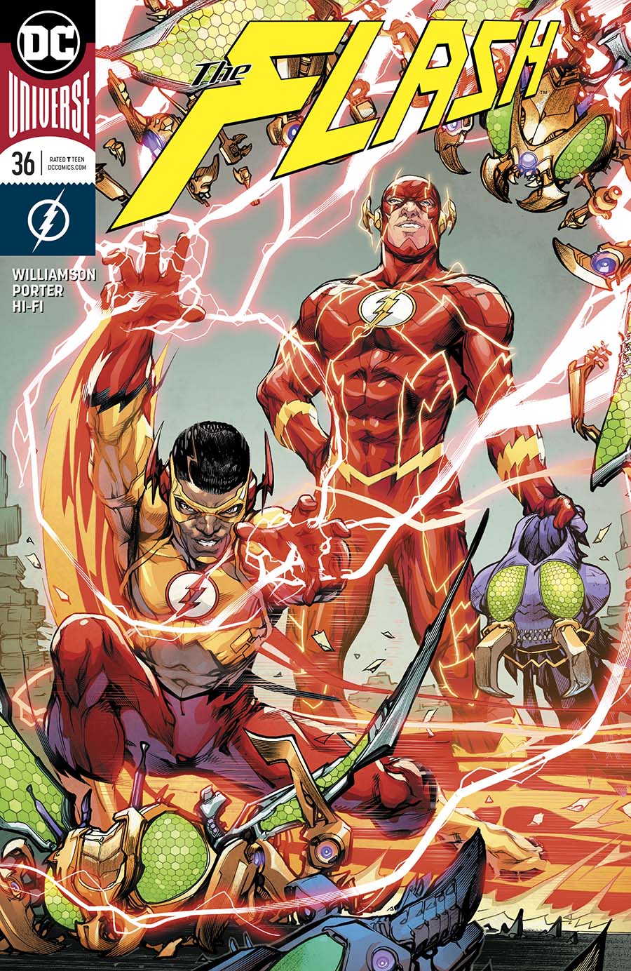 Flash Vol 5 #36 Cover B Variant Howard Porter Cover