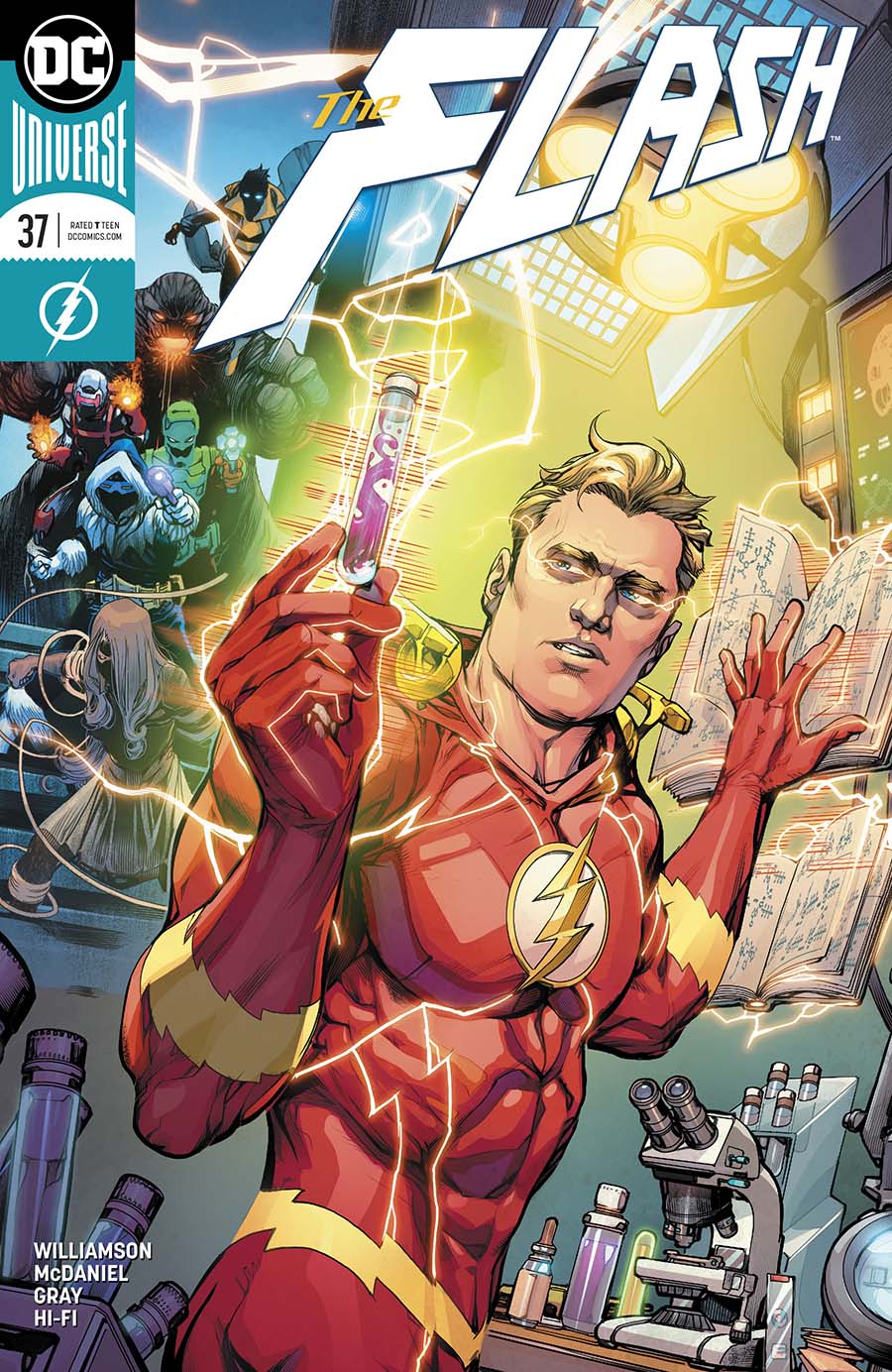 Flash Vol 5 #37 Cover B Variant Howard Porter Cover