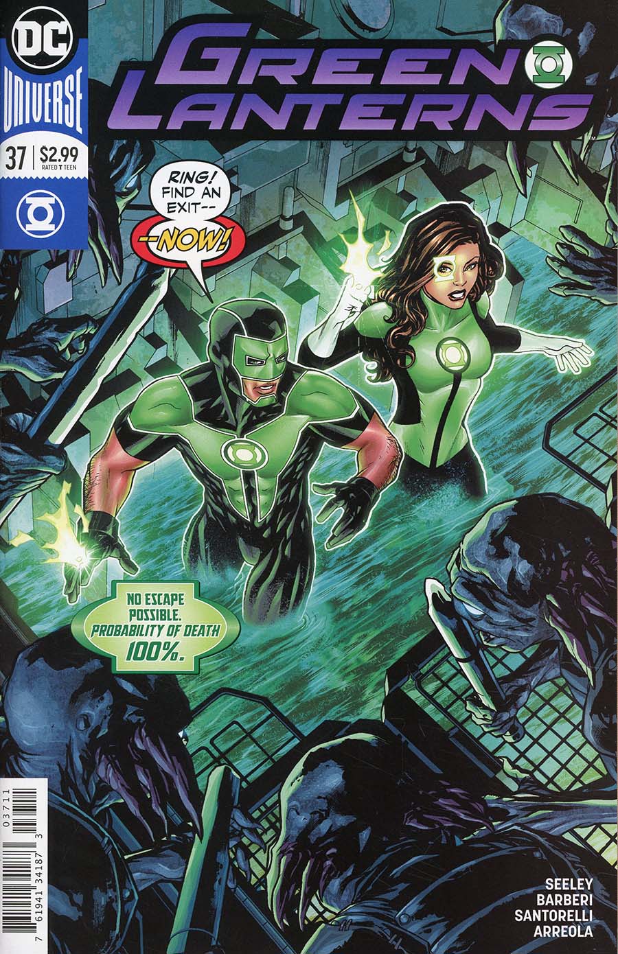 Green Lanterns #37 Cover A Regular Mike McKone Cover