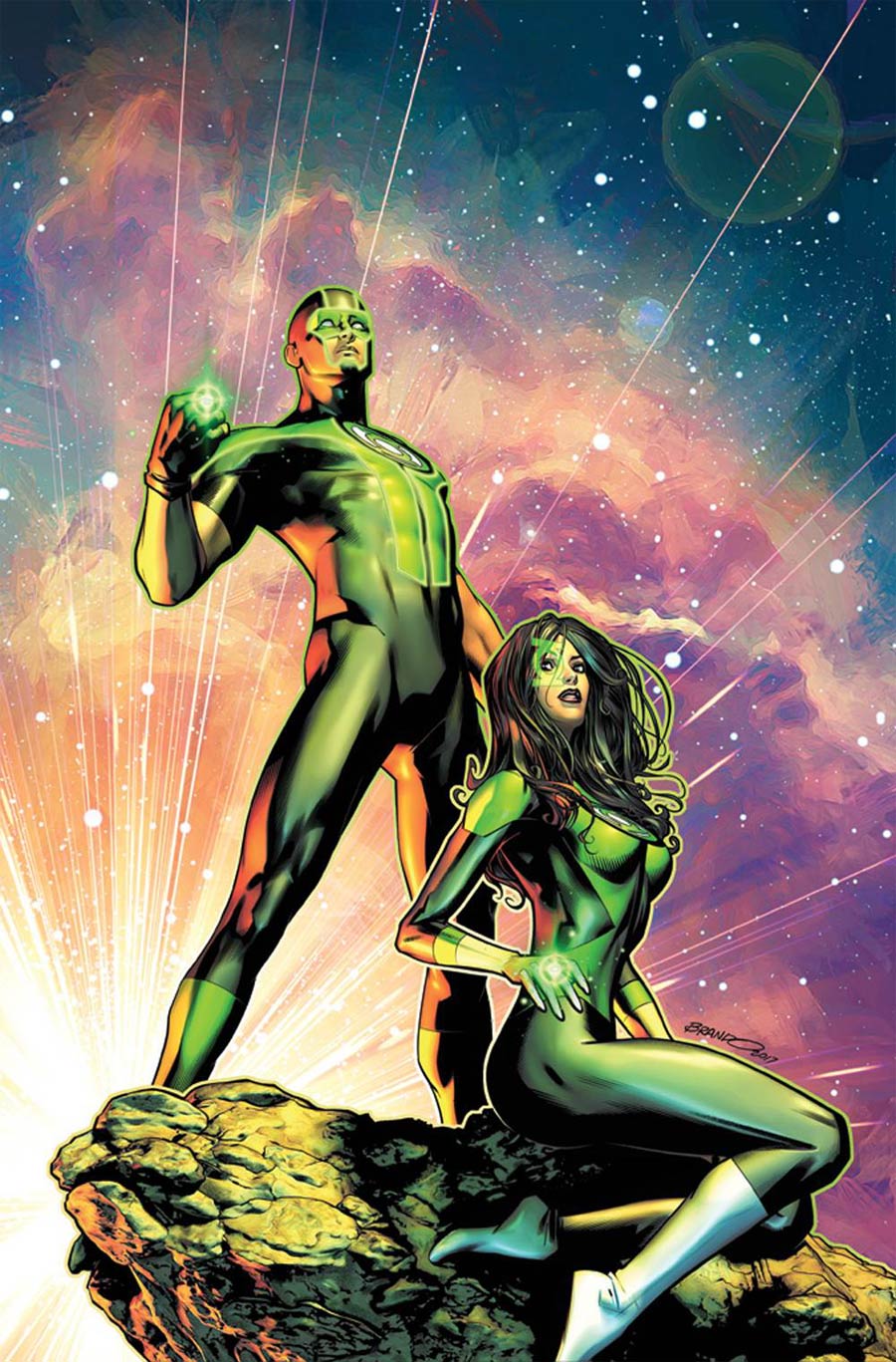Green Lanterns #37 Cover B Variant Brandon Peterson Cover