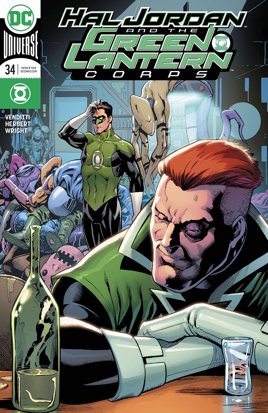 Hal Jordan And The Green Lantern Corps #34 Cover B Variant Barry Kitson Cover