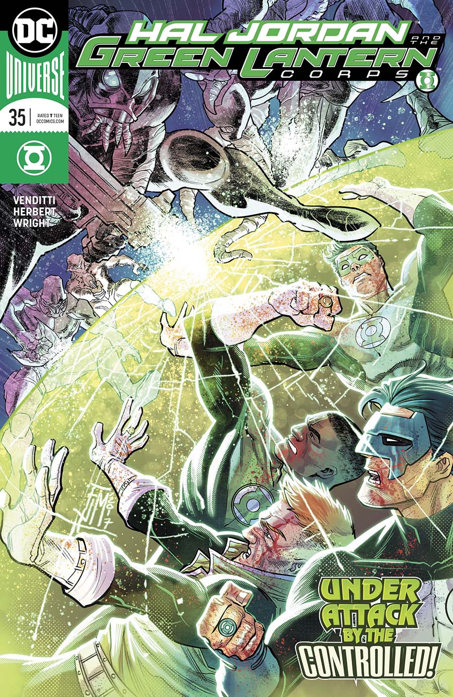 Hal Jordan And The Green Lantern Corps #35 Cover A Regular Francis Manapul Cover