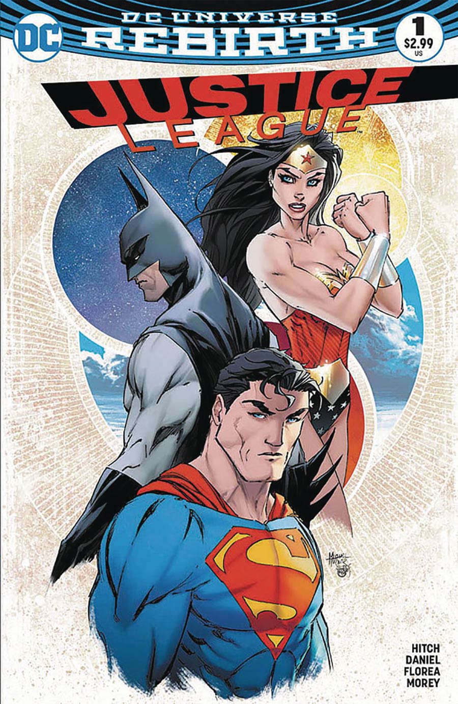 Justice League Vol 3 #1 Cover L Variant Michael Turner & Peter Steigerwald Aspen Comics Color Cover