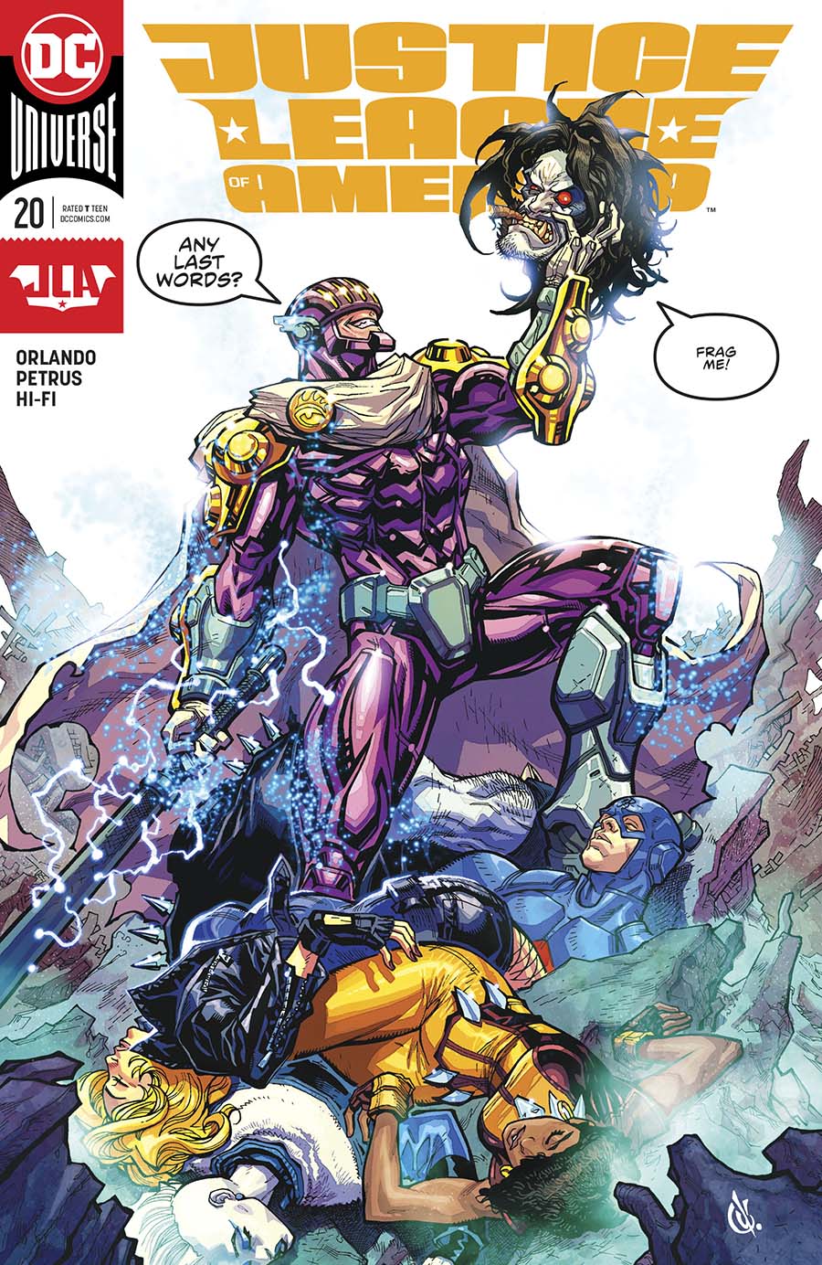 Justice League Of America Vol 5 #20 Cover A Regular Carlos DAnda Cover
