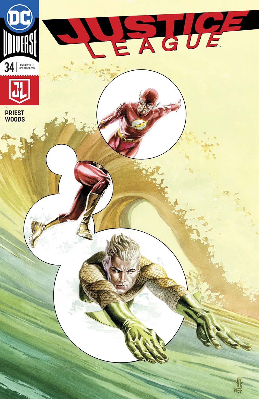 Justice League Vol 3 #34 Cover B Variant JG Jones Cover