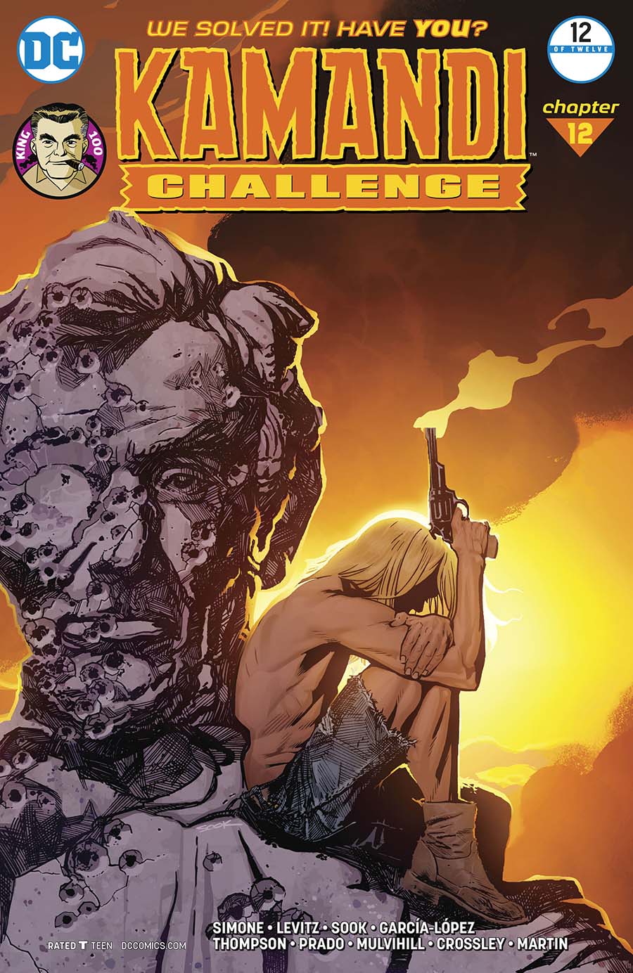 Kamandi Challenge #12 Cover B Variant Ryan Sook Cover