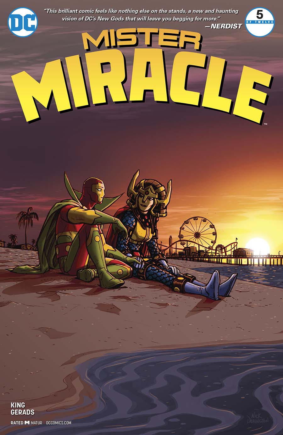 Mister Miracle Vol 4 #5 Cover A 1st Ptg Regular Nick Derington Cover