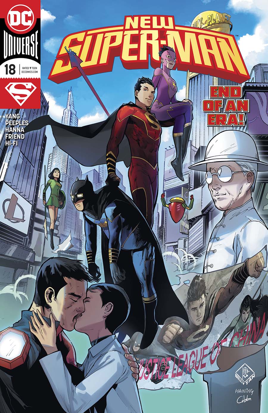 New Super-Man #18 Cover A Regular Billy Tan Cover