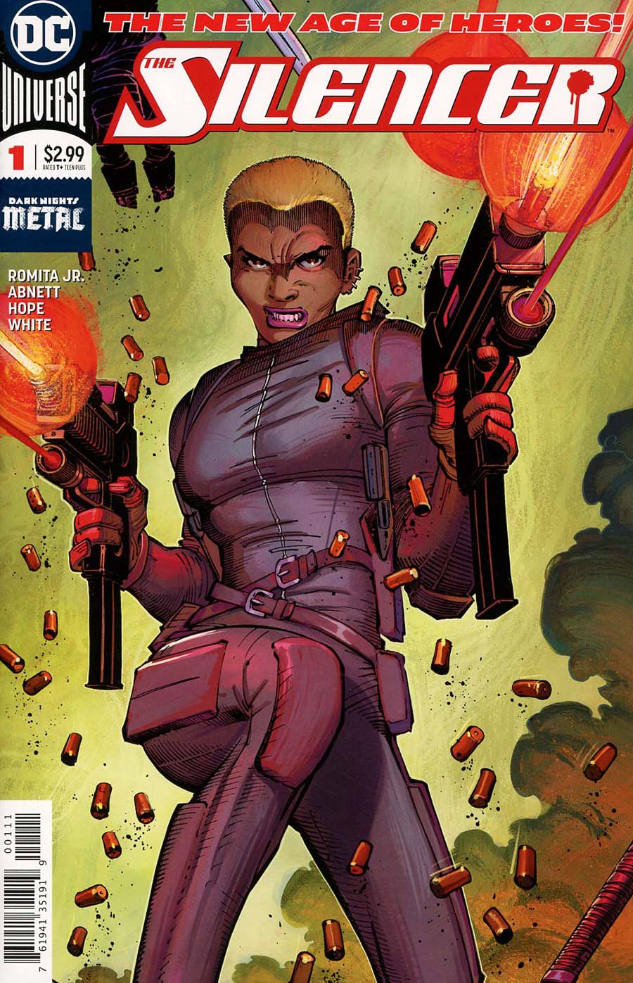 Silencer #1 Cover A 1st Ptg Vertical Foldout Cover