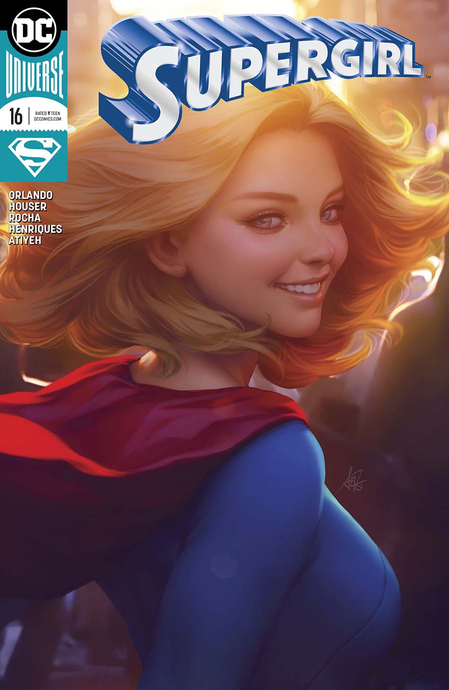 Supergirl Vol 7 #16 Cover B Variant Stanley Artgerm Lau Cover