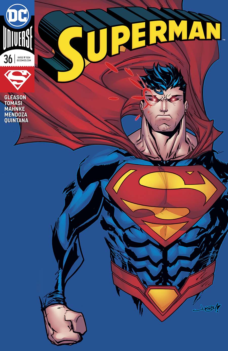 Superman Vol 5 #36 Cover B Variant Jonboy Meyers Cover