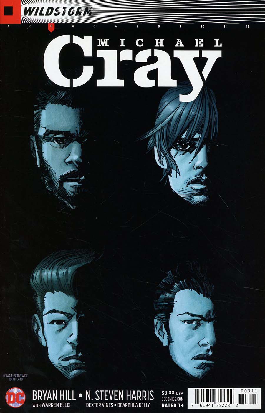 Wildstorm Michael Cray #3 Cover A Regular Denys Cowan & Bill Sienkiewicz Cover