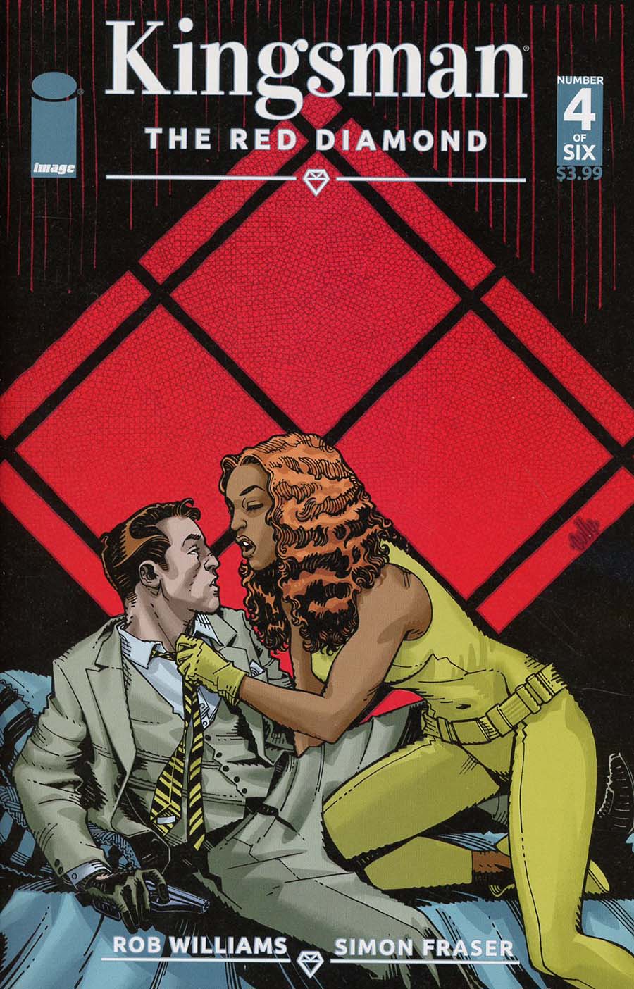 Kingsman Red Diamond #4 Cover A Regular Cully Hamner Color Cover