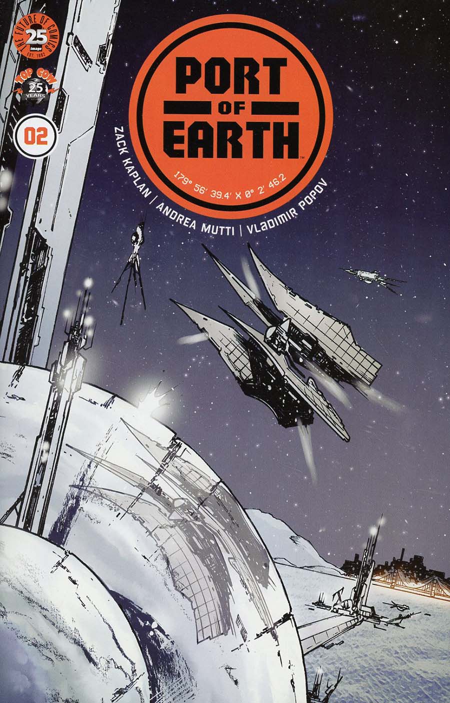 Port Of Earth #2 Cover A Regular Andrea Mutti Cover