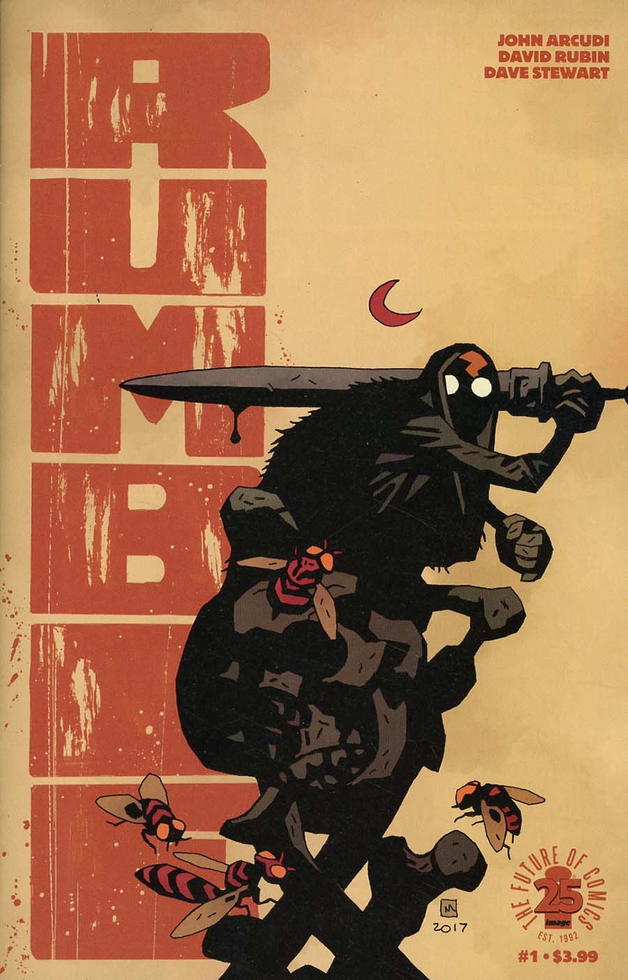 Rumble Vol 2 #1 Cover B Variant Mike Mignola & Dave Stewart Cover
