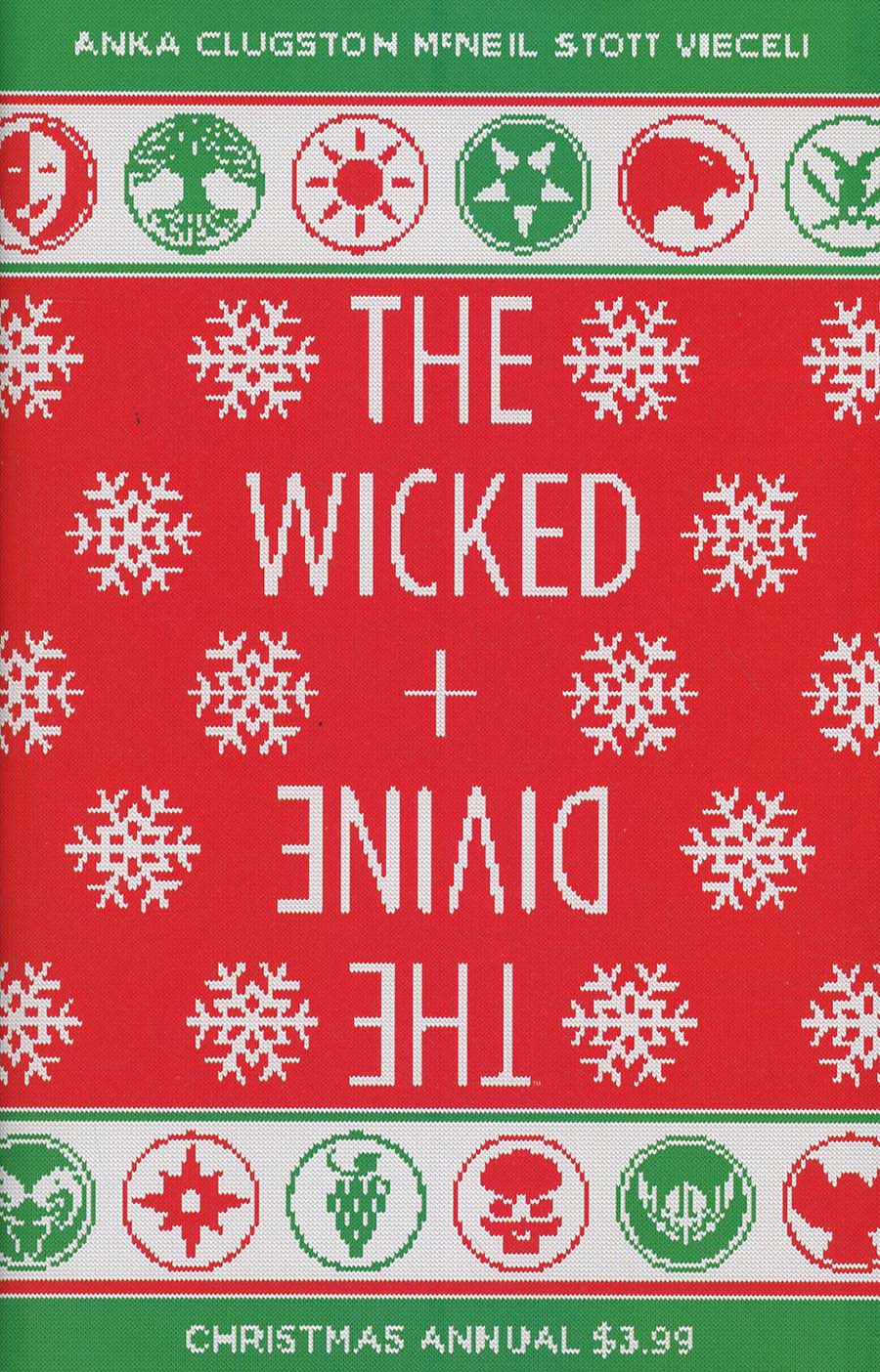 Wicked + The Divine Christmas Annual #1 Cover A Regular Jamie McKelvie & Matt Wilson Cover