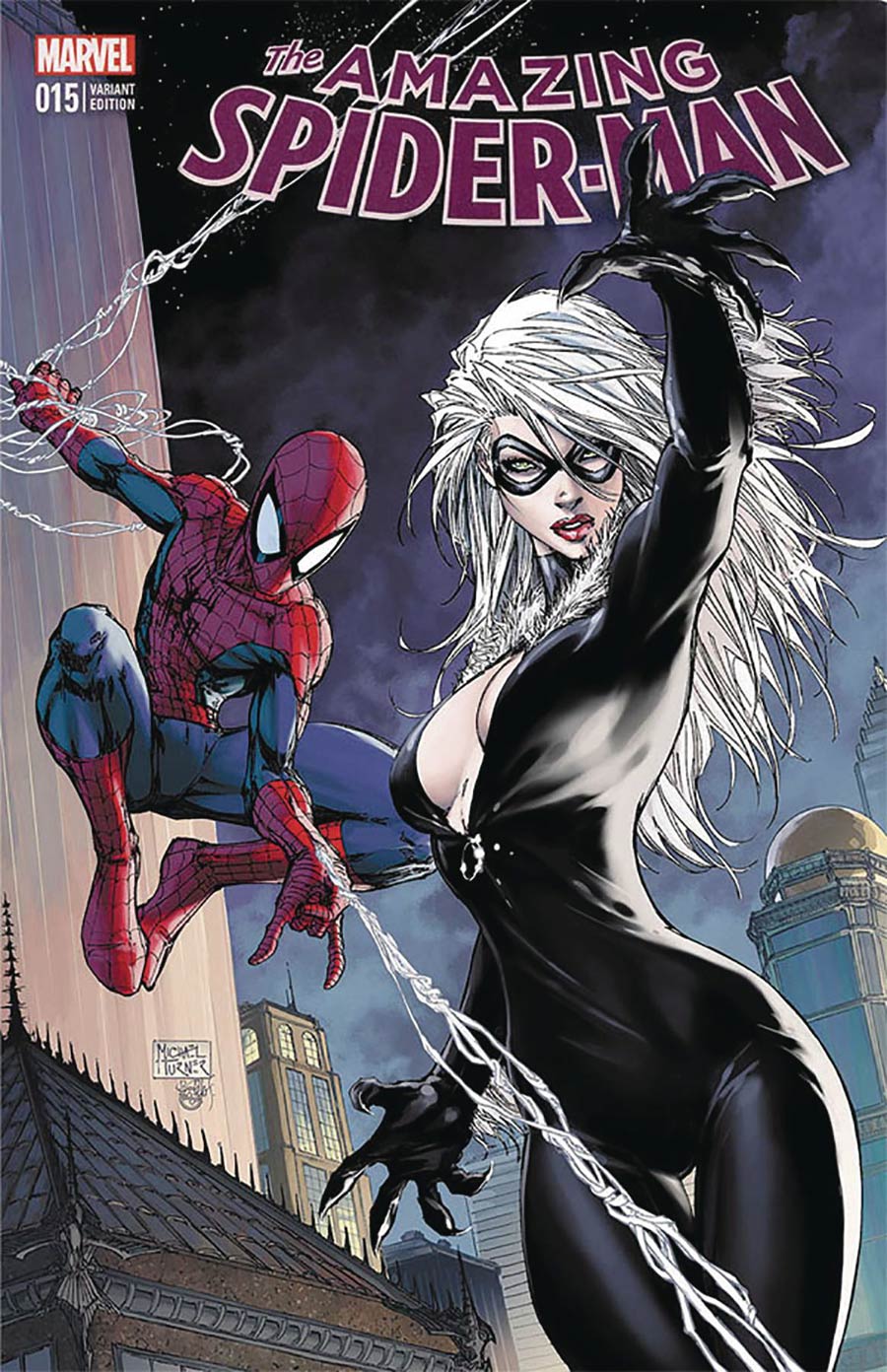 Amazing Spider-Man Vol 4 #15 Cover D Variant Michael Turner & Peter Steigerwald Aspen Comics Color Cover