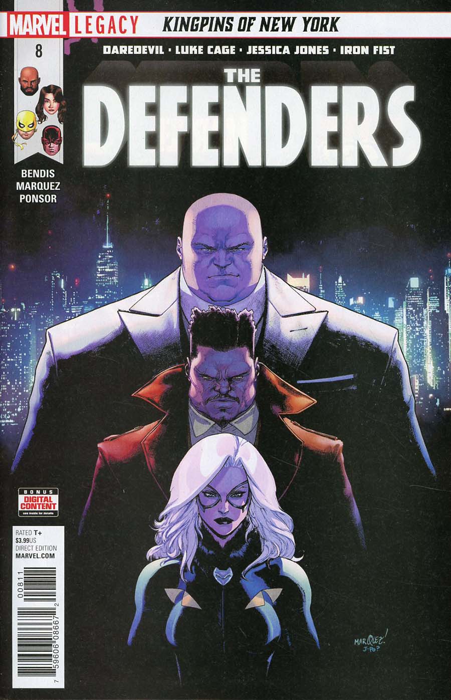 Defenders Vol 5 #8 (Marvel Legacy Tie-In)
