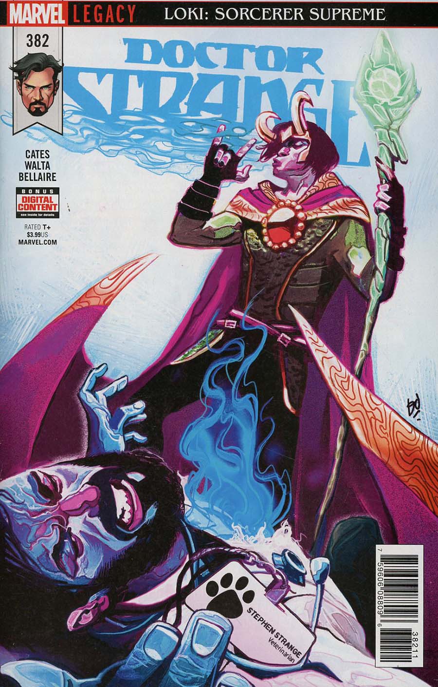 Doctor Strange Vol 4 #382 Cover A 1st Ptg (Marvel Legacy Tie-In)