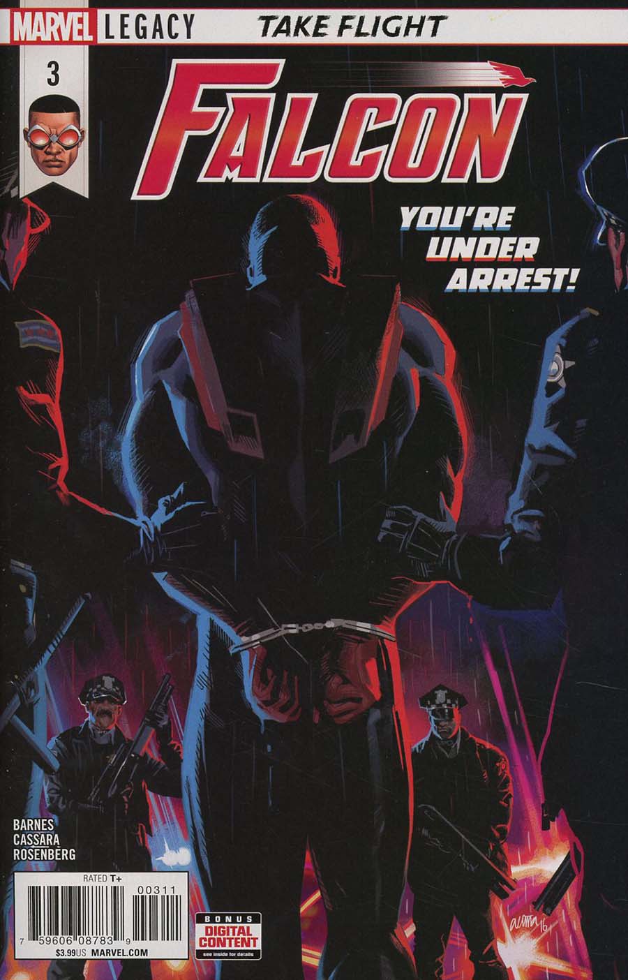 Falcon Vol 2 #3 Cover A Regular Daniel Acuna Cover (Marvel Legacy Tie-In)