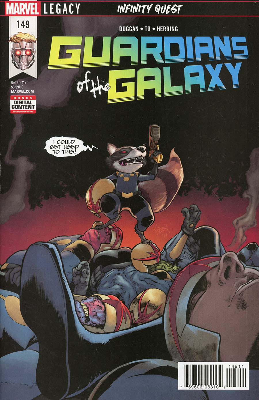 Guardians Of The Galaxy Vol 4 #149 (Marvel Legacy Tie-In)