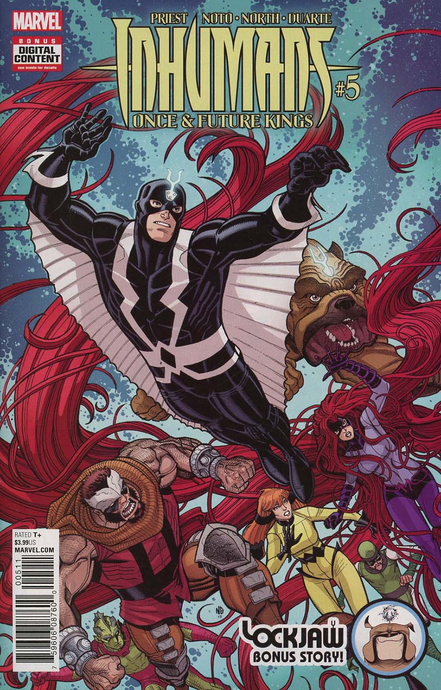 Inhumans Once And Future Kings #5 Cover A Regular Nick Bradshaw Cover