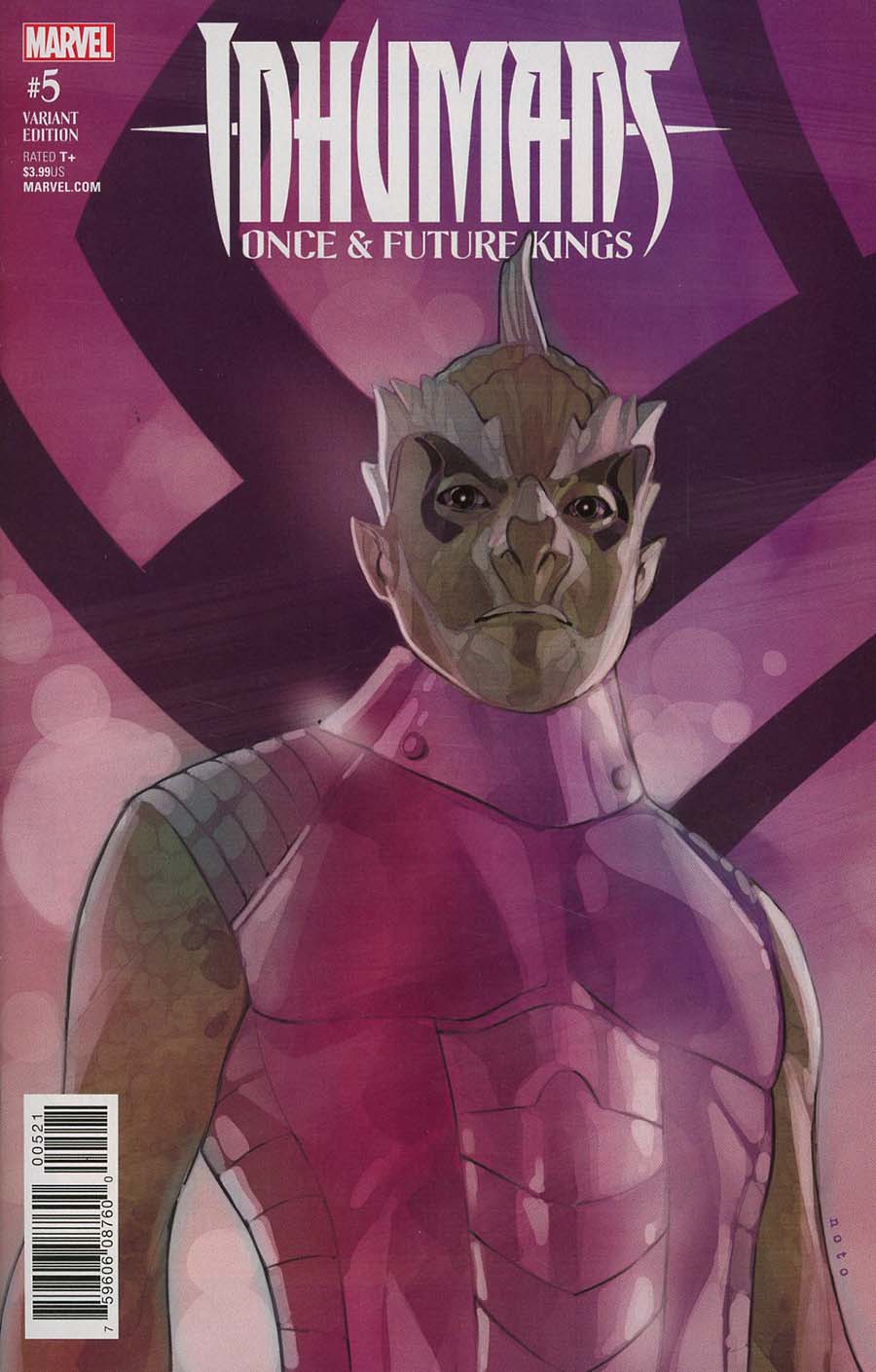 Inhumans Once And Future Kings #5 Cover B Variant Phil Noto Character Cover