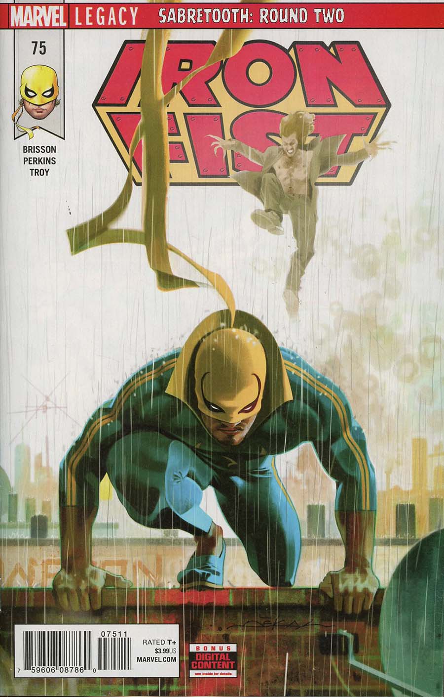 Iron Fist Vol 5 #75 Cover A Regular Jeff Dekal Cover (Marvel Legacy Tie-In)