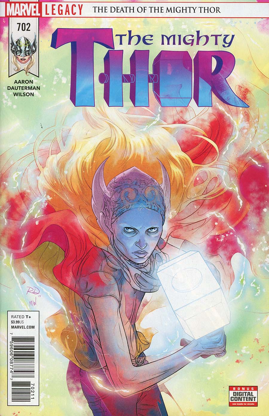 Mighty Thor Vol 2 #702 Cover A Regular Russell Dauterman Cover (Marvel Legacy Tie-In)