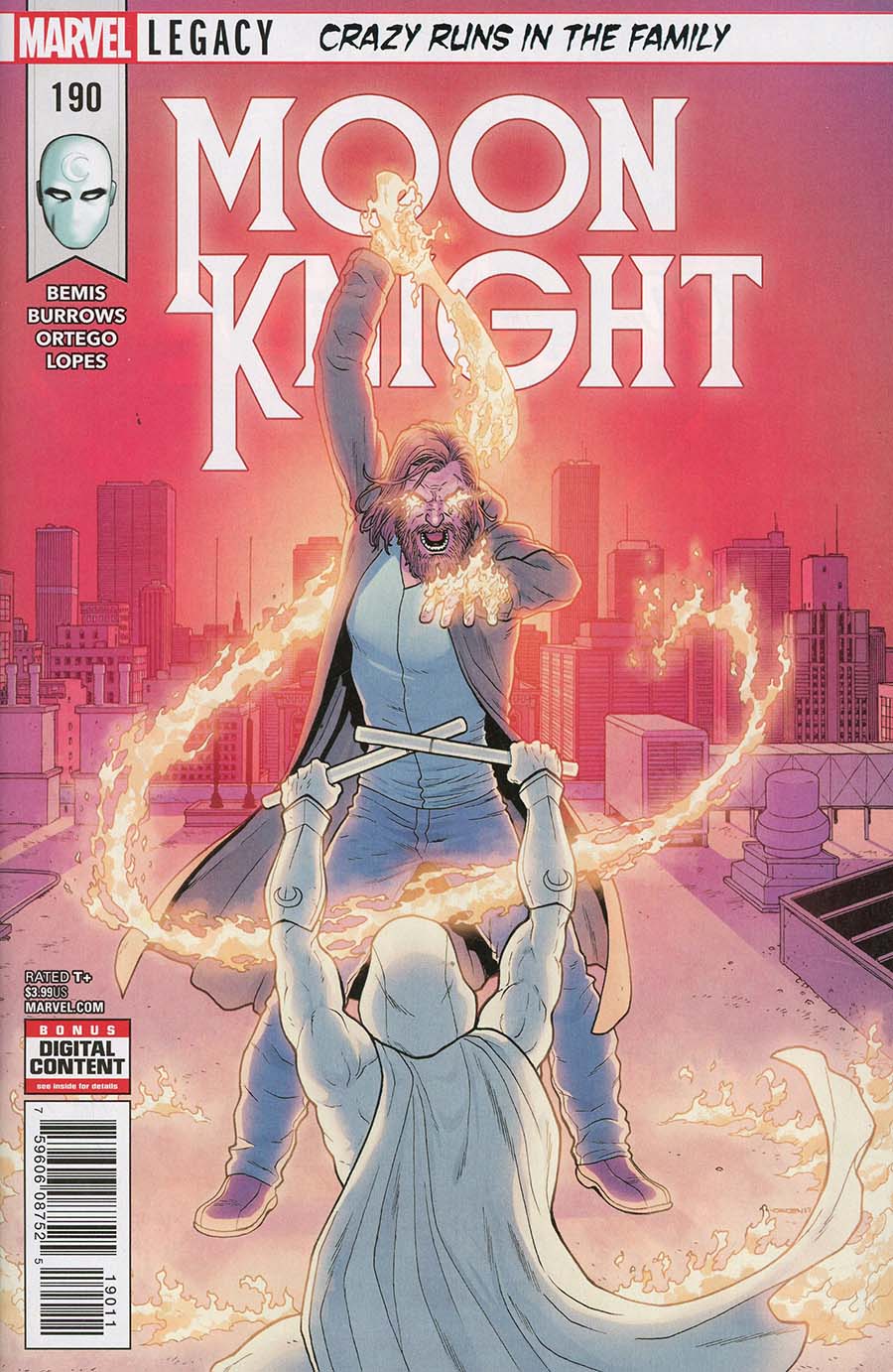 Moon Knight Vol 8 #190 (Marvel Legacy Tie-In)