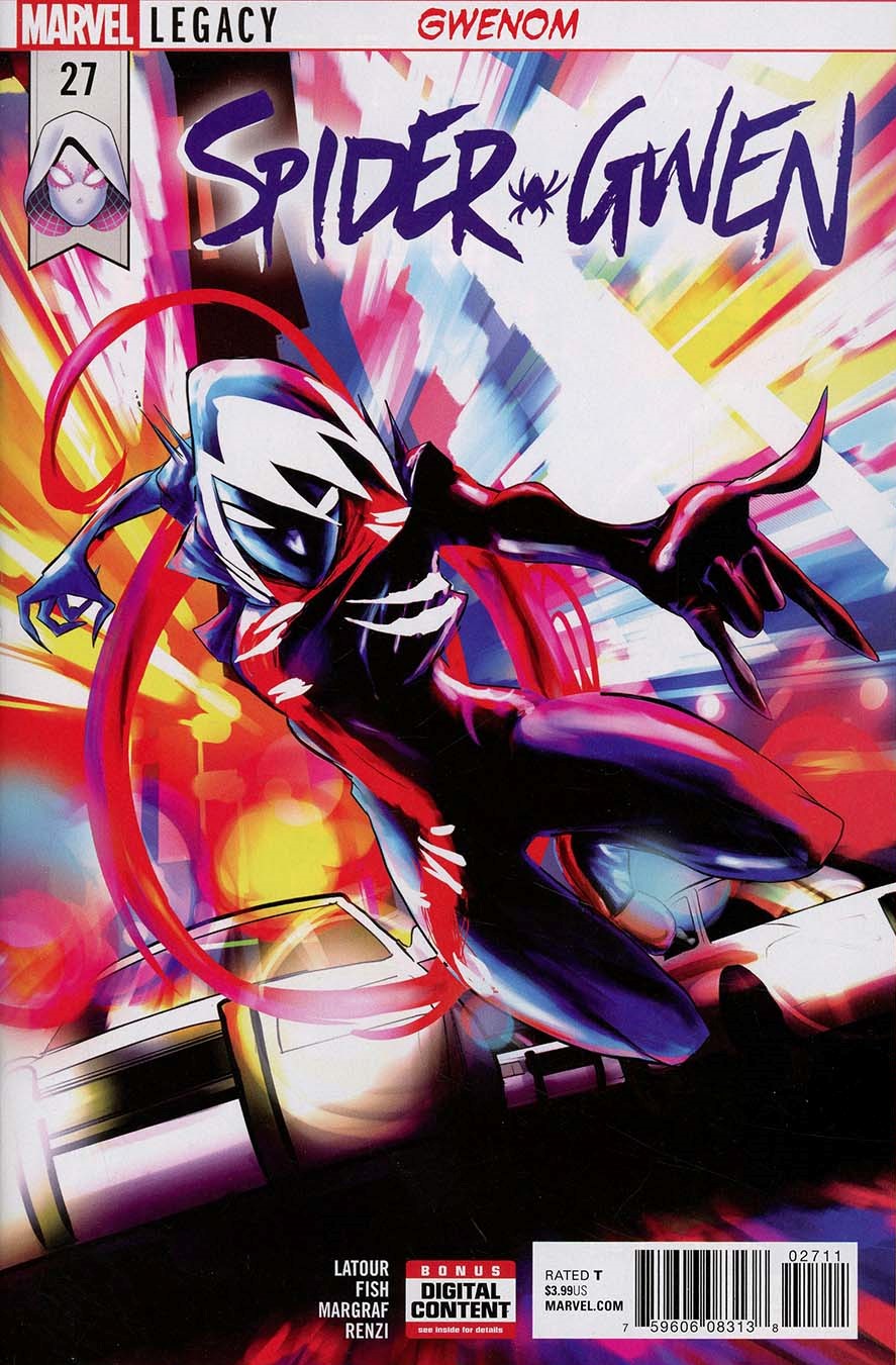 Spider-Gwen Vol 2 #27 Cover A Regular Robbi Rodriguez Cover (Marvel Legacy Tie-In)