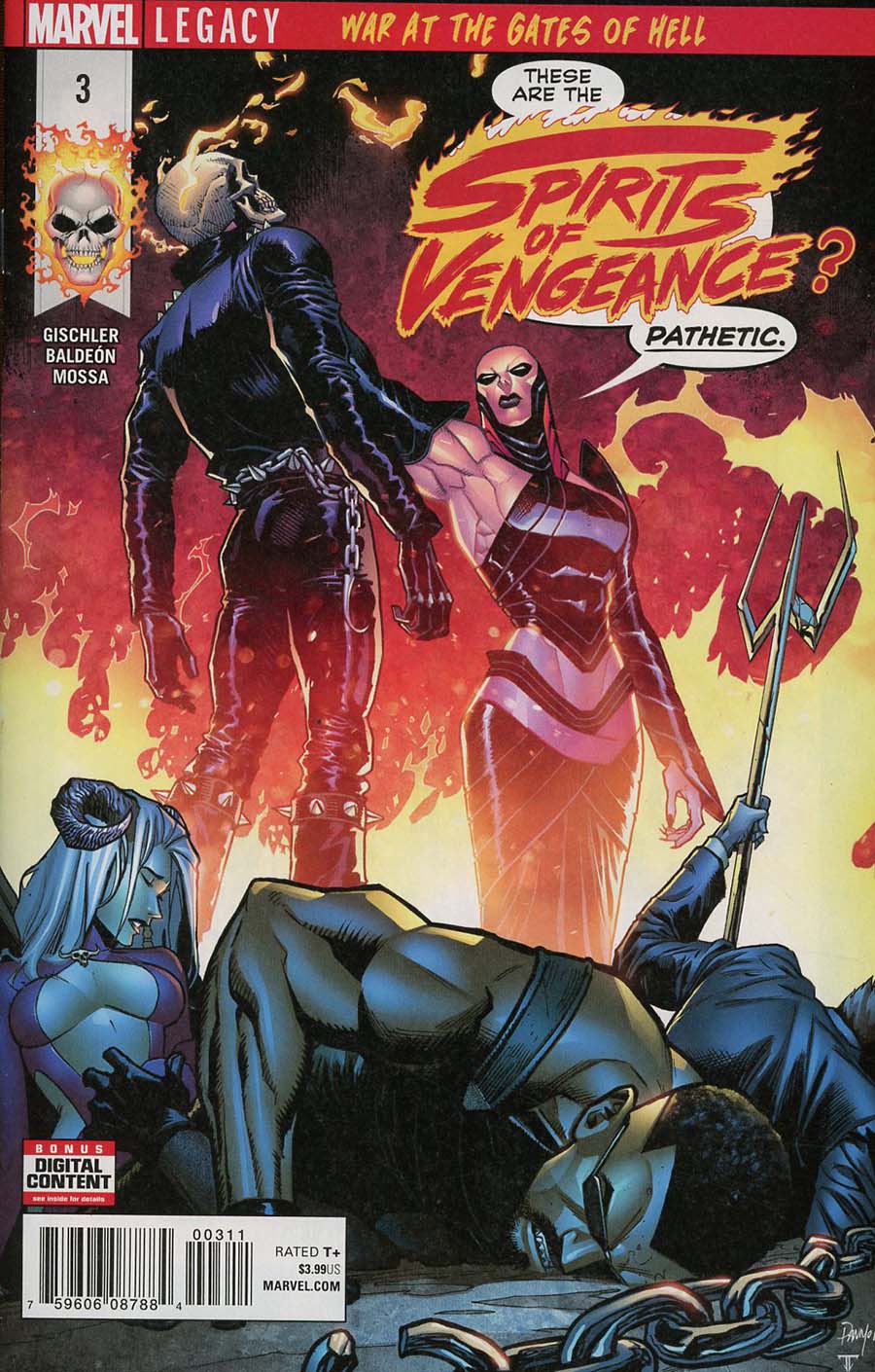 Spirits Of Vengeance #3 Cover A Regular Dan Mora Cover (Marvel Legacy Tie-In)