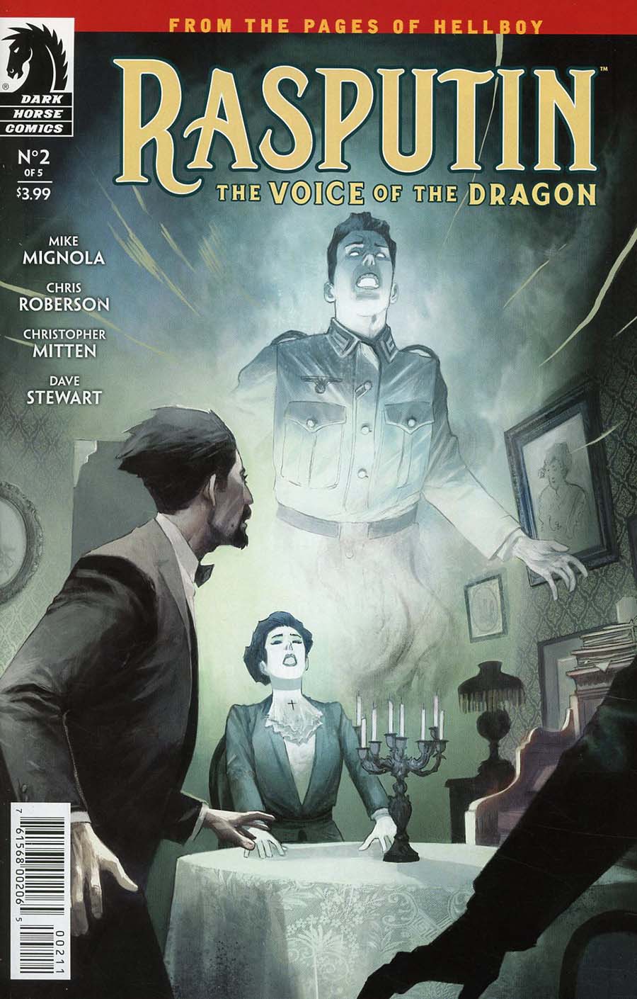Rasputin Voice Of The Dragon #2 Cover A Regular Mike Huddleston Cover