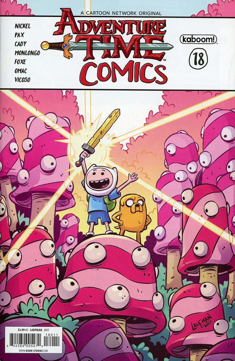 Adventure Time Comics #18 Cover A Regular Derek Laufman Cover