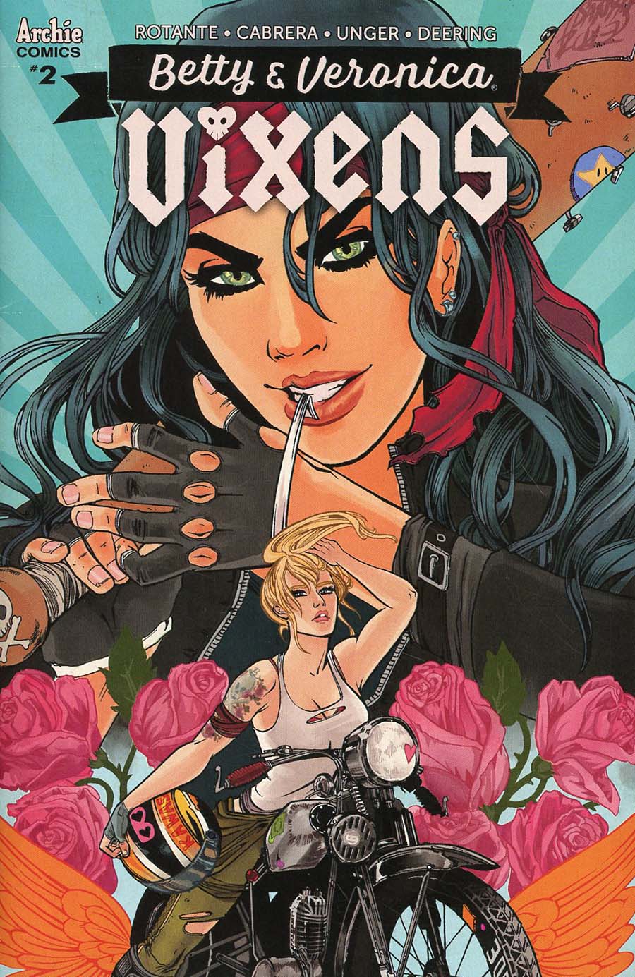 Betty & Veronica Vixens #2 Cover B Variant Sanya Anwar Cover