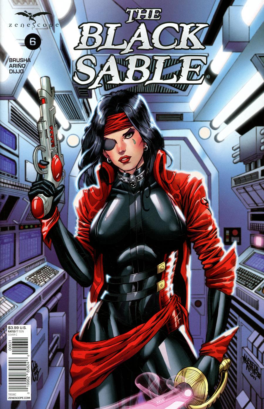 Black Sable #6 Cover C Alfredo Reyes