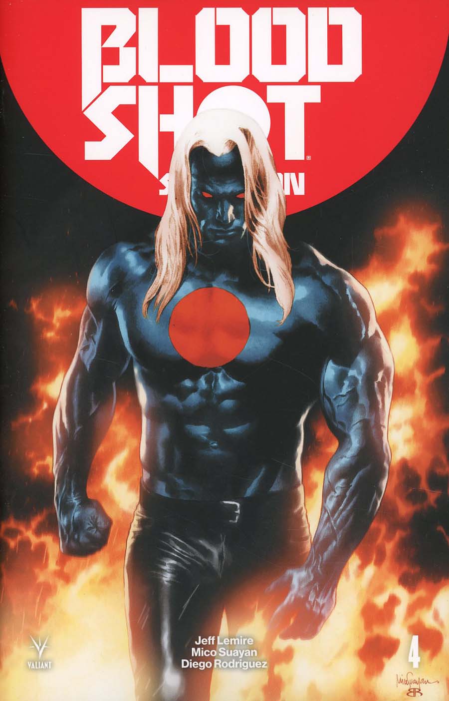 Bloodshot Salvation #4 Cover A Regular Mico Suayan Cover