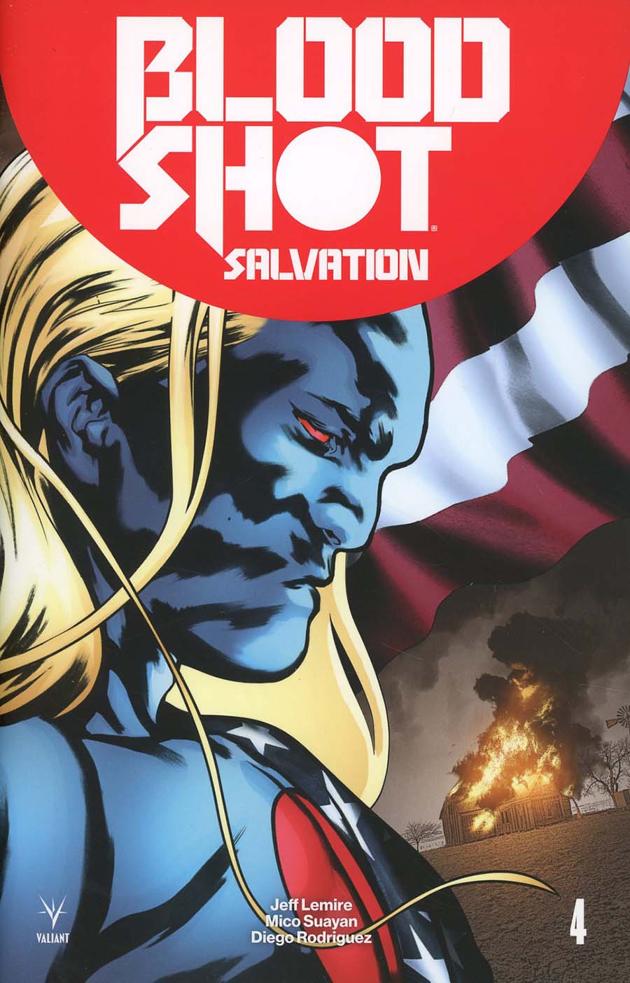 Bloodshot Salvation #4 Cover C Variant Khari Evans Cover