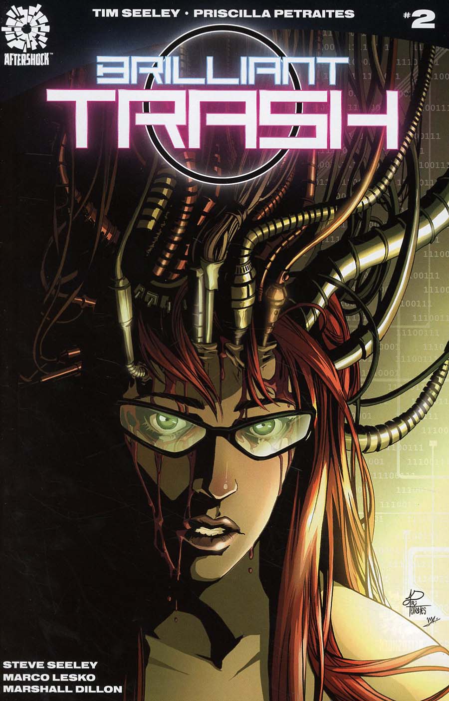 Brilliant Trash #2 Cover B Variant Priscilla Petraites Cover