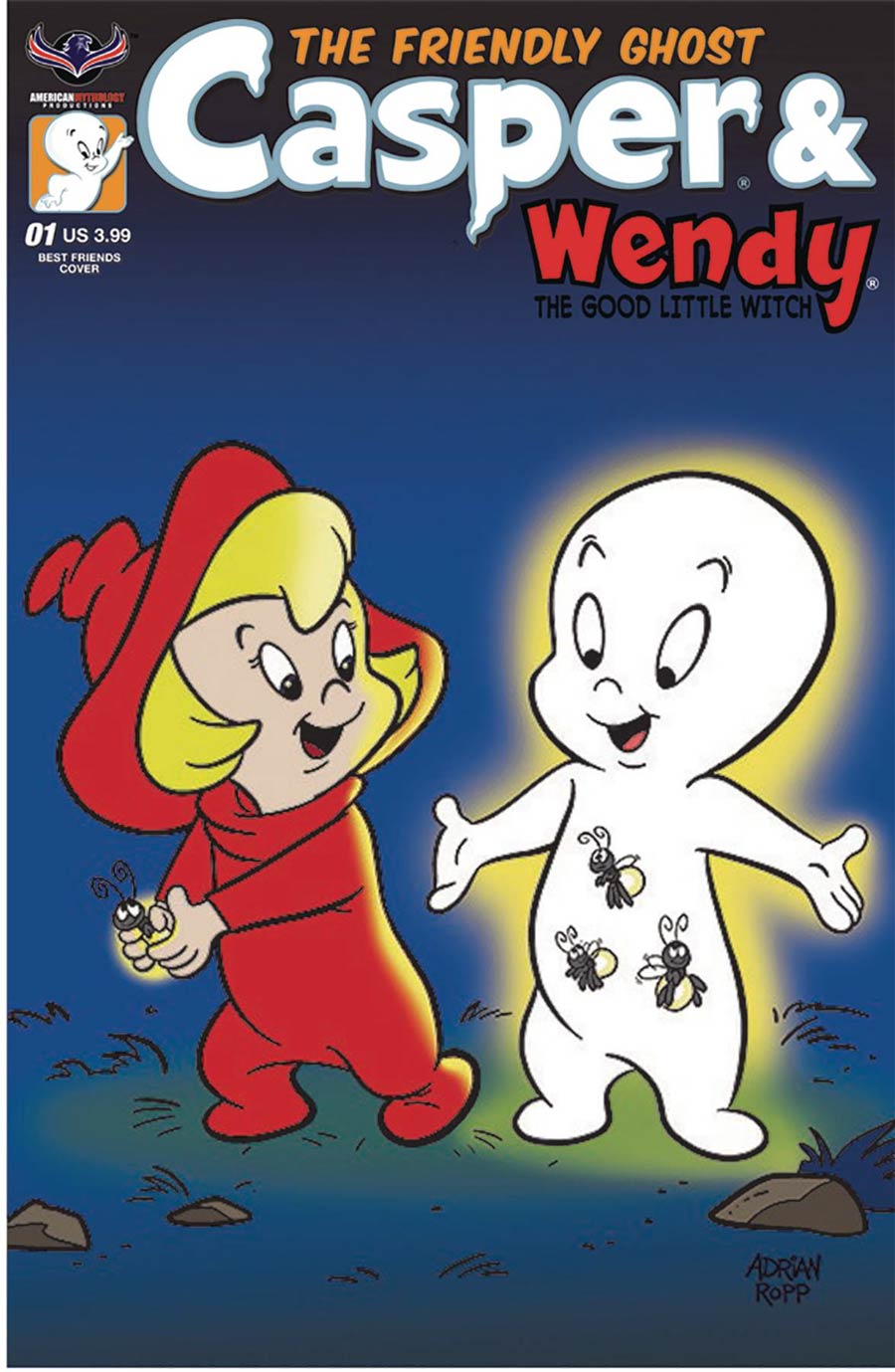 Casper And Wendy #1 Cover C Variant Adrian Ropp Best Friends Cover