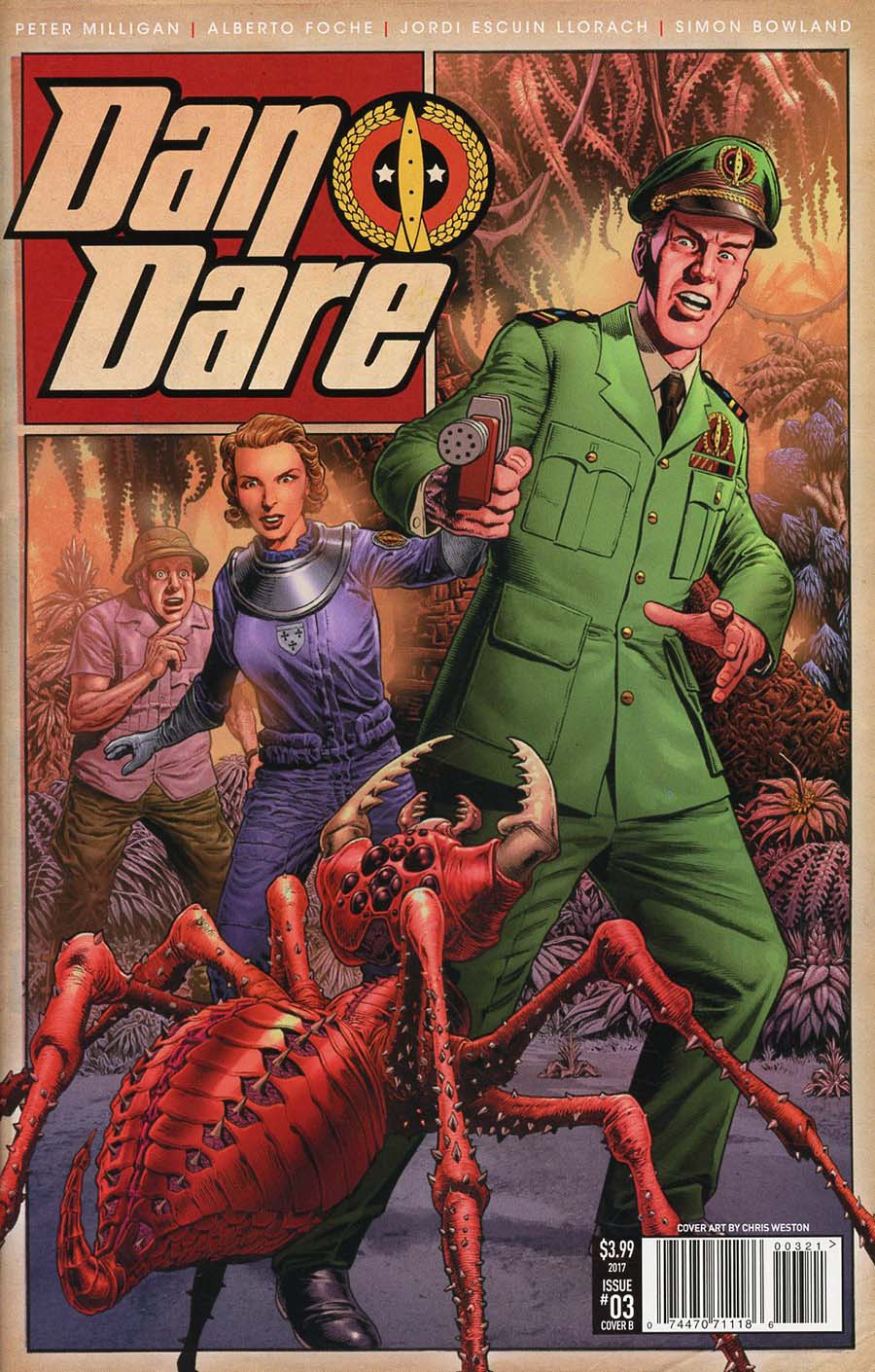 Dan Dare Vol 2 #3 Cover B Variant Chris Weston Cover